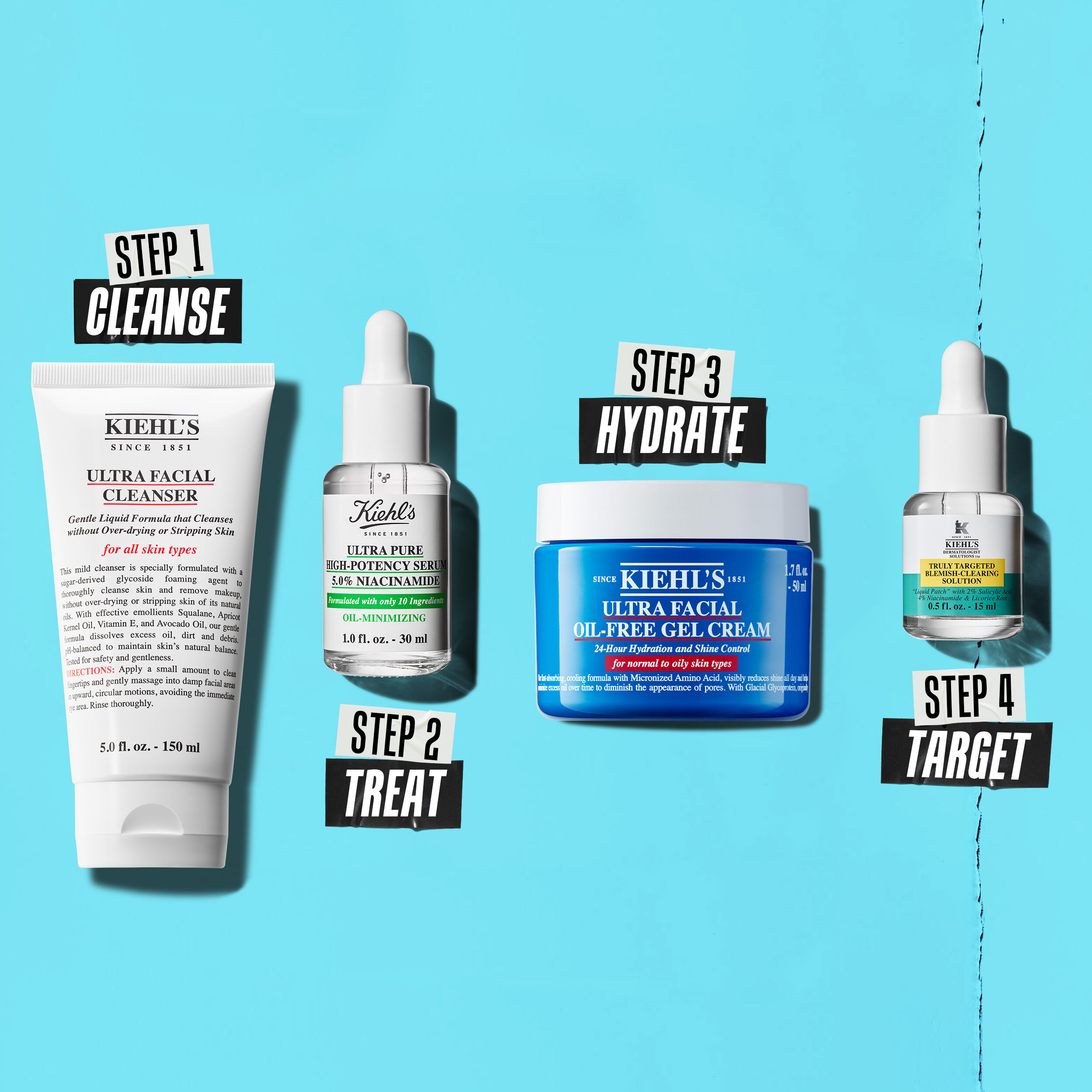Ultra Facial Oil-Free Gel Face Cream - Kiehl's
